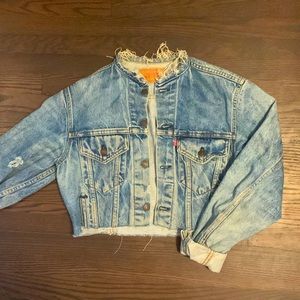 Levi’s Vintage Cropped Denim Jacket